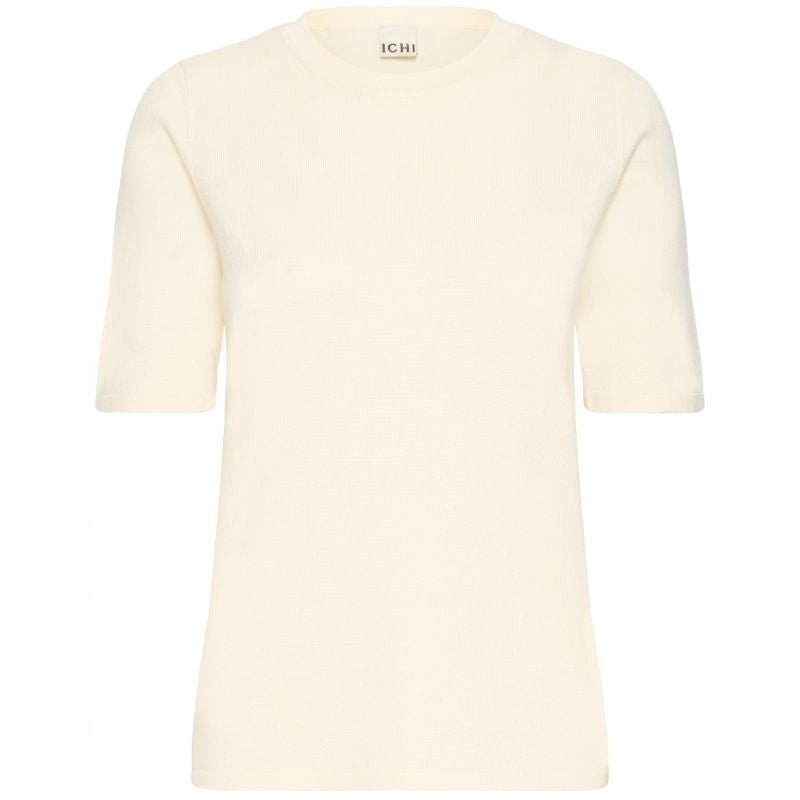 Birch knitted o - neck ss top Luls - Capuchon Fashion