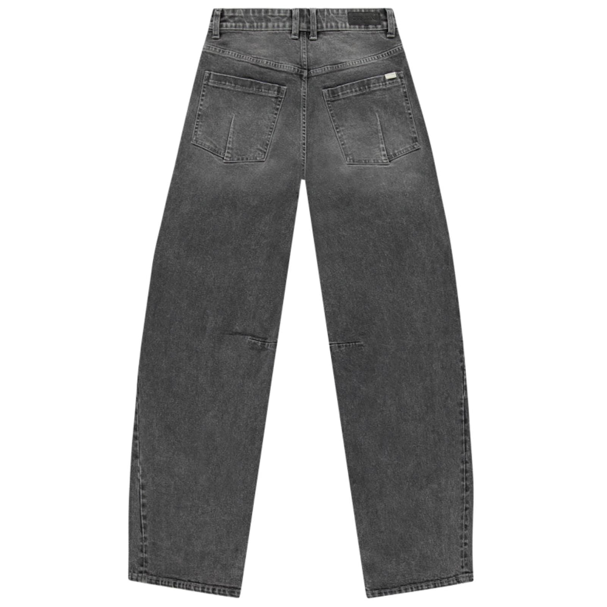 Black Used barrel fit jeans Ivie - Capuchon Fashion