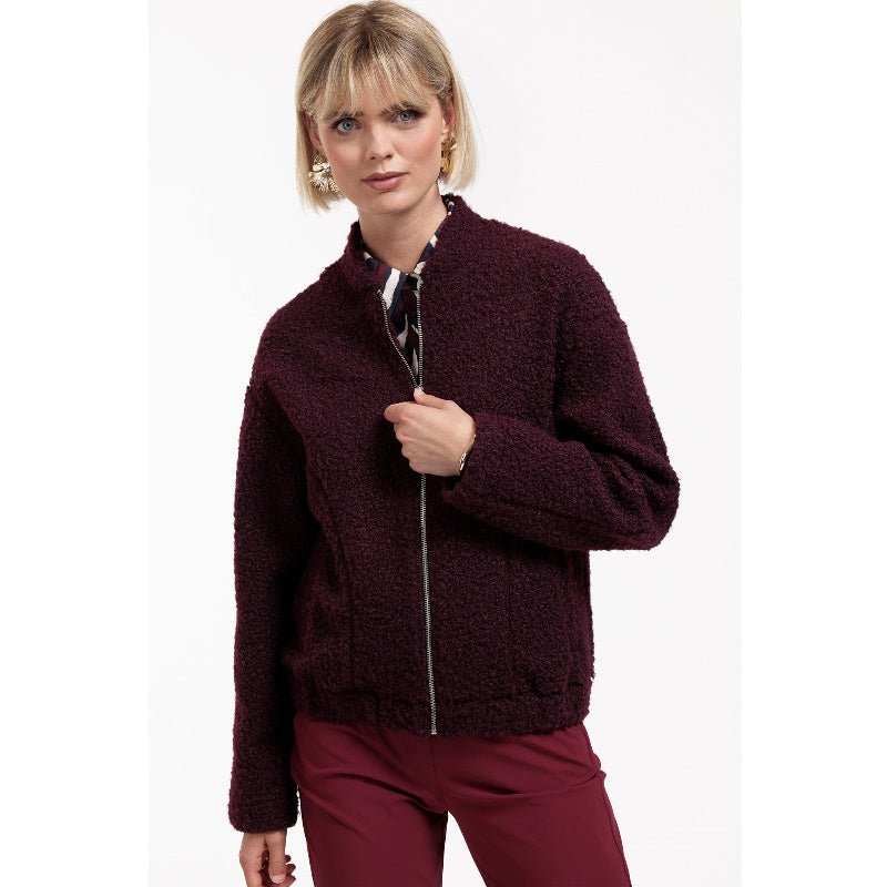 Blackberry bomber jacket Lies - Capuchon Fashion