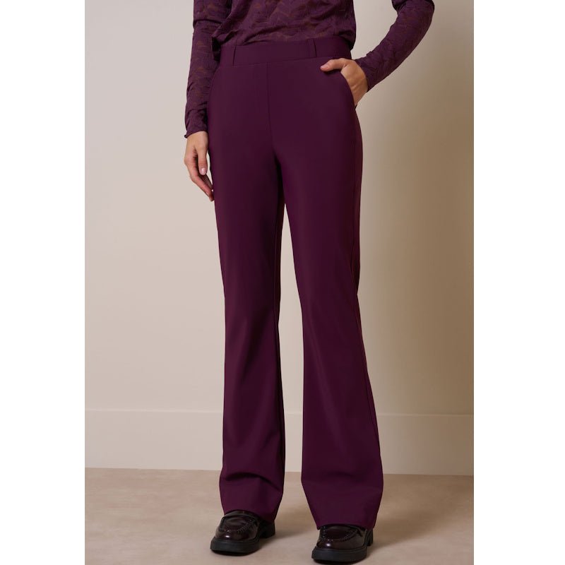 Blackberry travel trousers Flair bonded - Capuchon Fashion