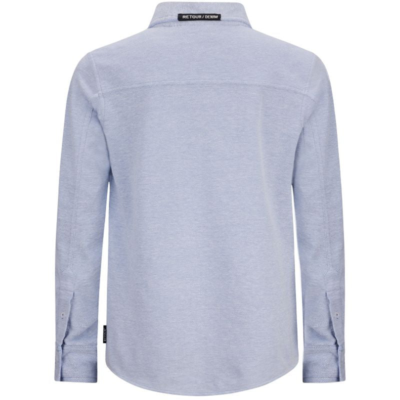 Blauw shirt Brody - Capuchon Fashion