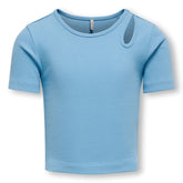 Blauw t-shirt Nessa - Capuchon Fashion
