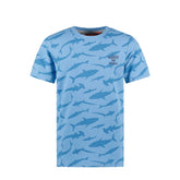 Blauw t-shirt Thijs - Capuchon Fashion