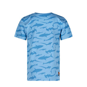 Blauw t-shirt Thijs - Capuchon Fashion