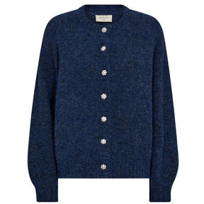 Blauwe cardigan Louisa - Capuchon Fashion