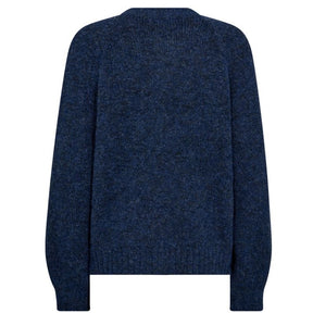 Blauwe cardigan Louisa - Capuchon Fashion