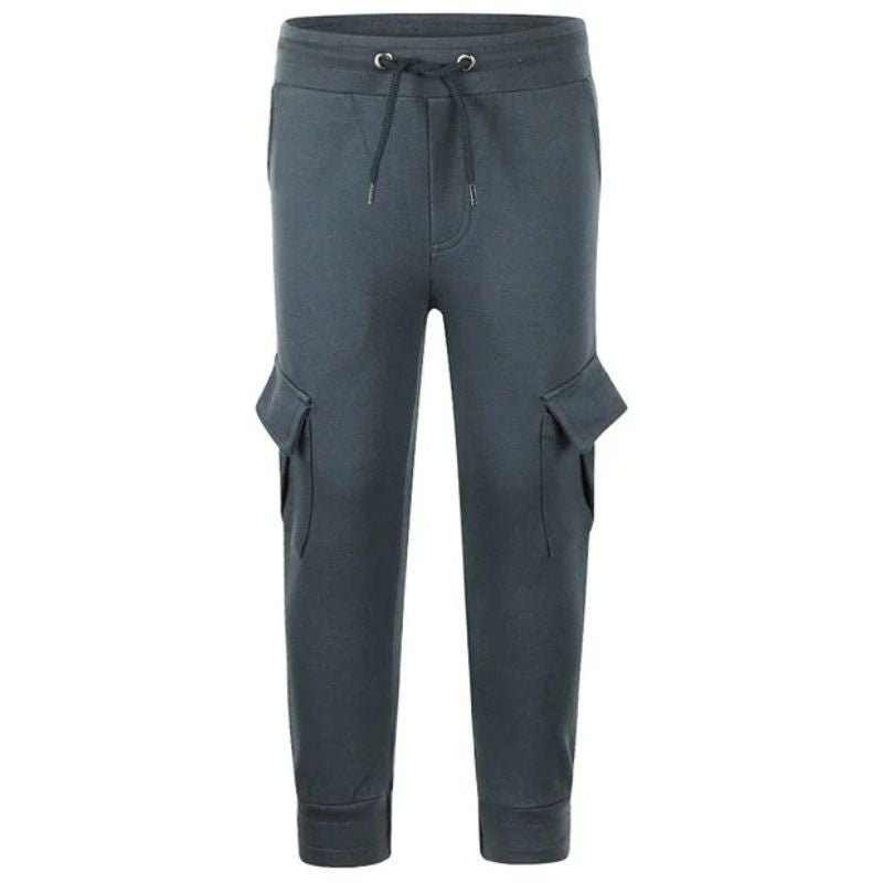 Blauwe cargo joggingbroek O56832 - Capuchon Fashion