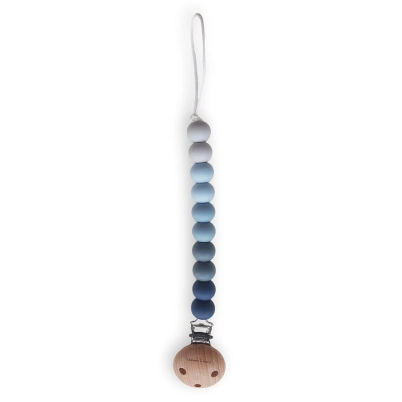 Blauwe clip silicone Ombre - Capuchon Fashion