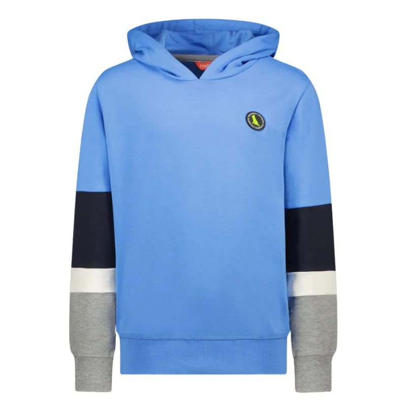 Blauwe hoodie Hein - Capuchon Fashion