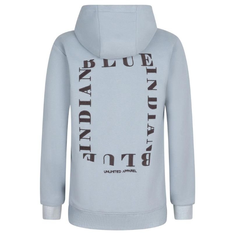 Blauwe hoodie Indian - Capuchon Fashion