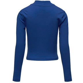 Blauwe longsleeve Linea - Capuchon Fashion