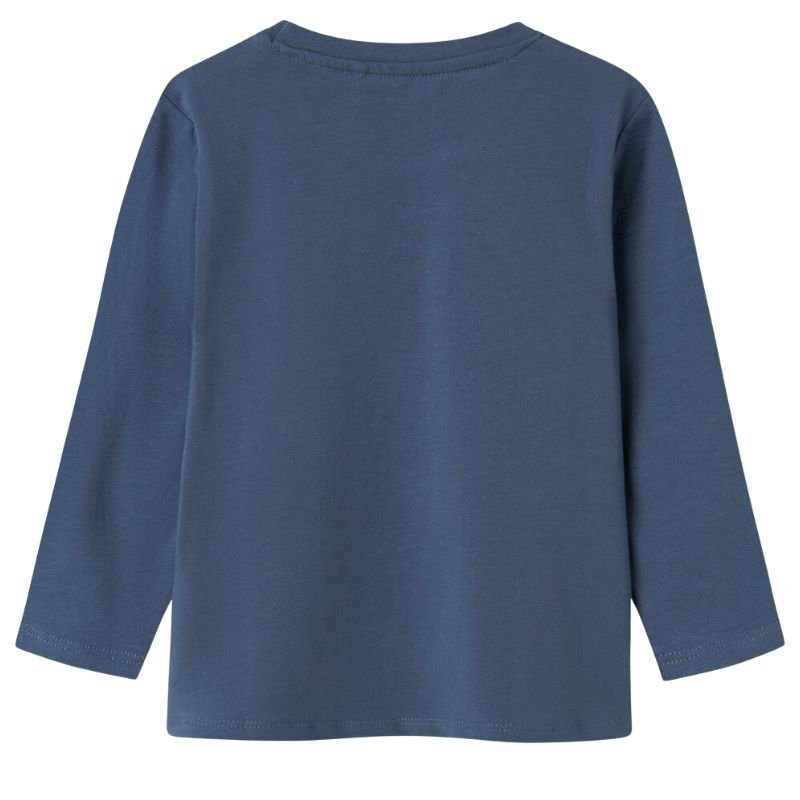 Blauwe longsleeve Nisa - Capuchon Fashion