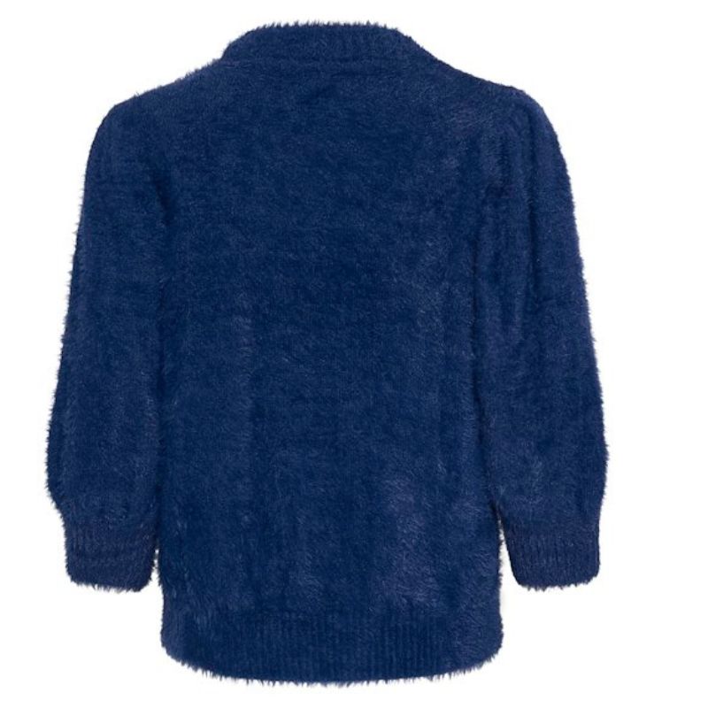 Blauwe pullover Banni - Capuchon Fashion