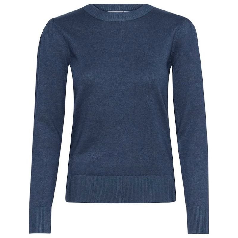 Blauwe pullover Mila - Capuchon Fashion