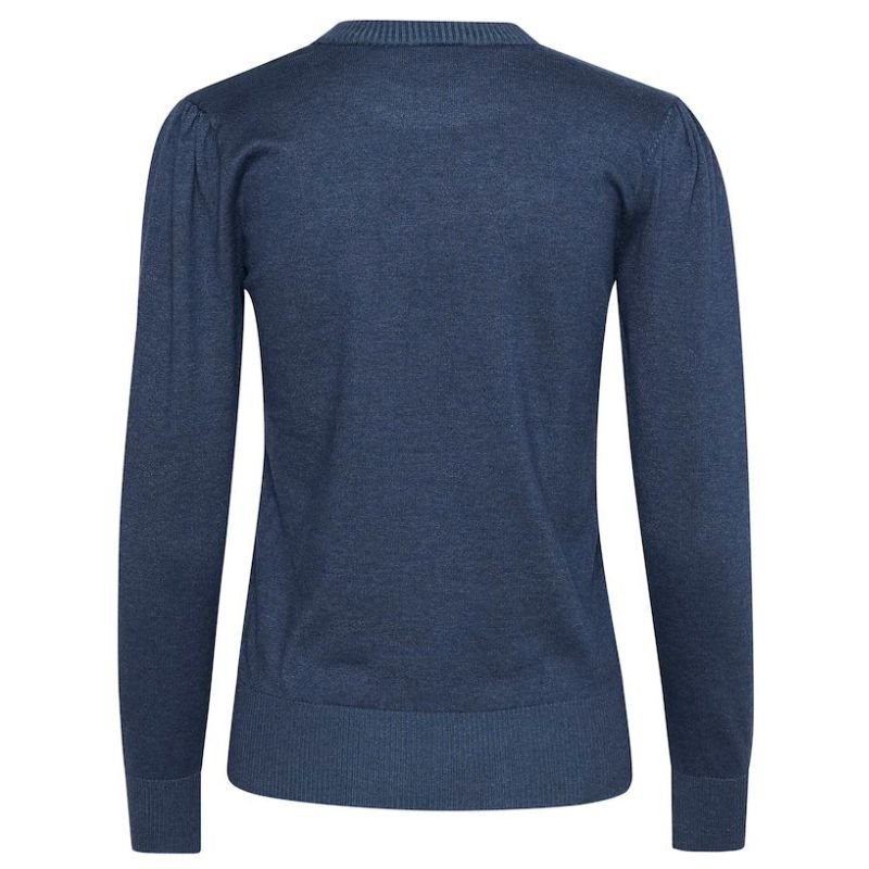 Blauwe pullover Mila - Capuchon Fashion