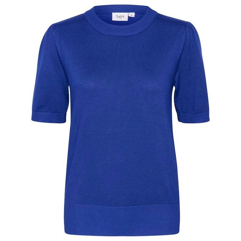 Blauwe pullover Mila - Capuchon Fashion