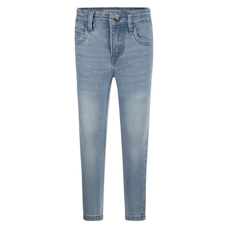 Blauwe skinny jeans P54807 - Capuchon Fashion