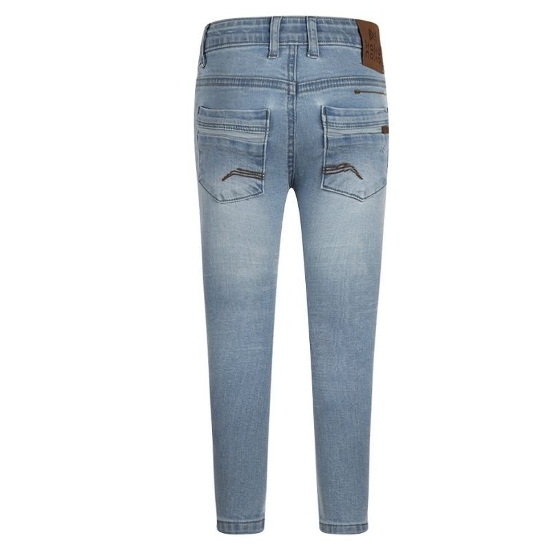 Blauwe skinny jeans P54807 - Capuchon Fashion