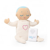 Blauwe slaapknuffel Lulla Doll - Capuchon Fashion