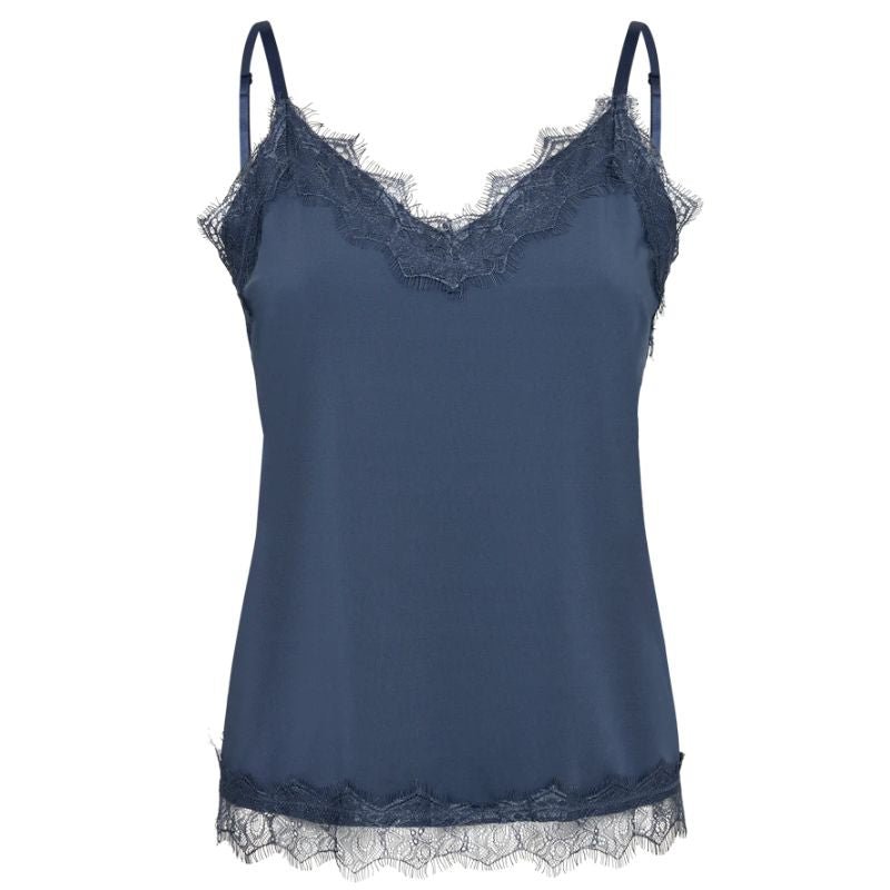 Blauwe straptop Bicco - Capuchon Fashion