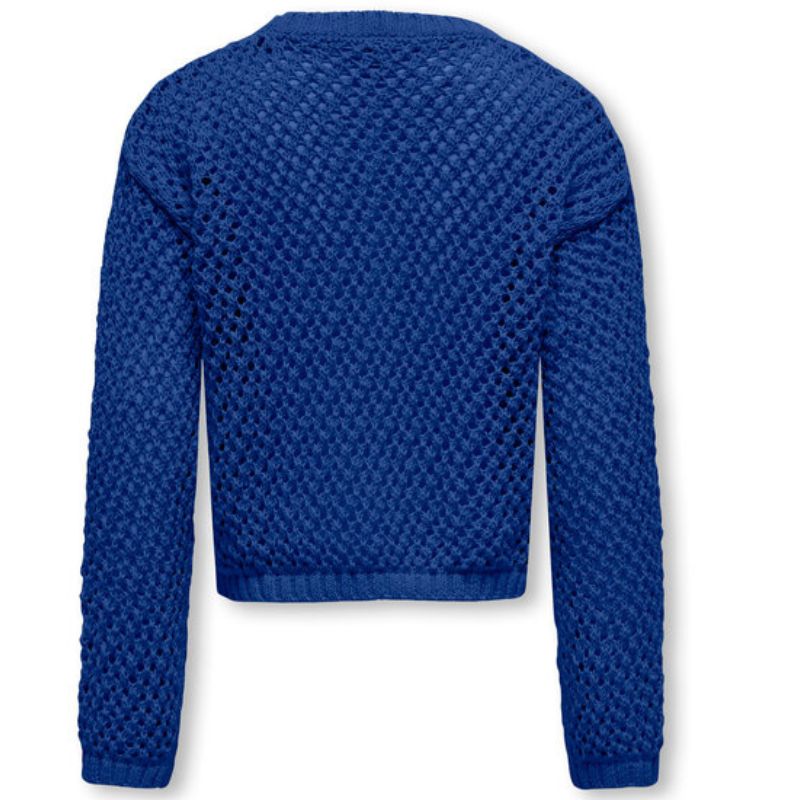 Blauwe sweater Donna - Capuchon Fashion