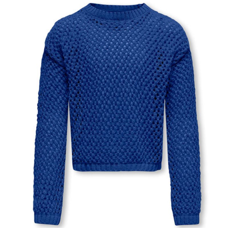 Blauwe sweater Donna - Capuchon Fashion