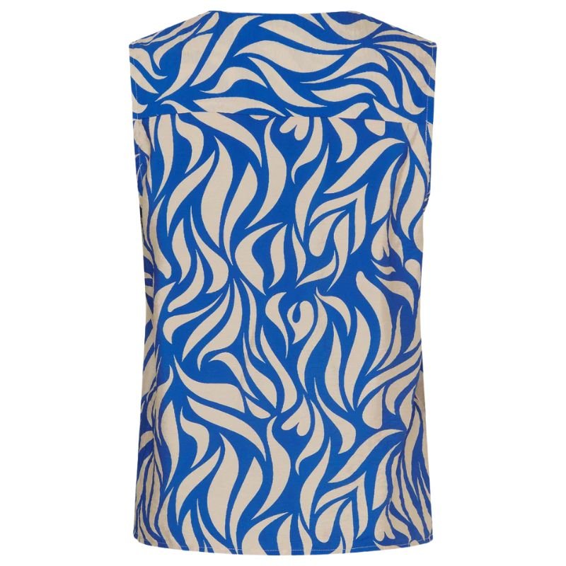 Blauwe top Harlee - Capuchon Fashion