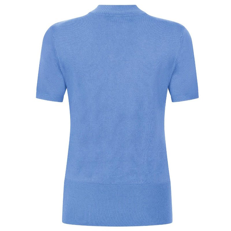 Blauwe top Marnix - Capuchon Fashion