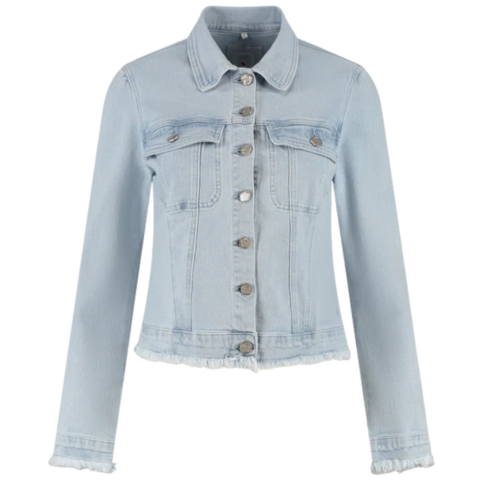 Bleached Denim denim jacket Florez - Capuchon Fashion