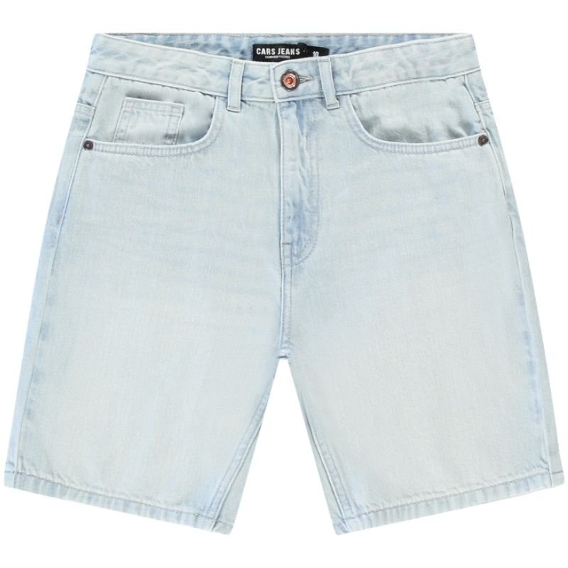 Bleached Used denim short Bowery - Capuchon Fashion