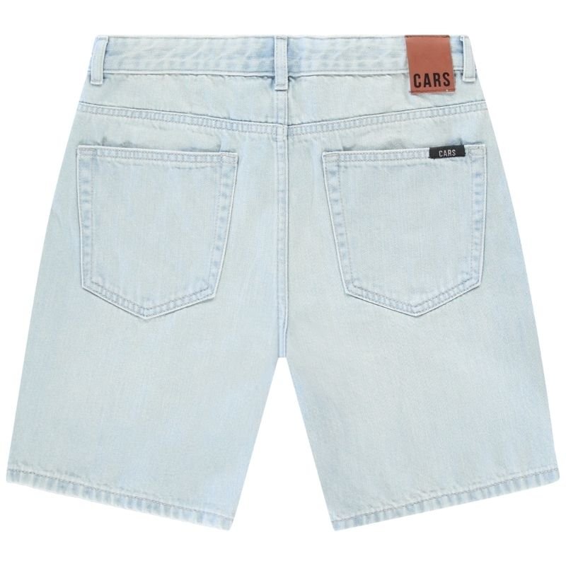 Bleached Used denim short Bowery - Capuchon Fashion