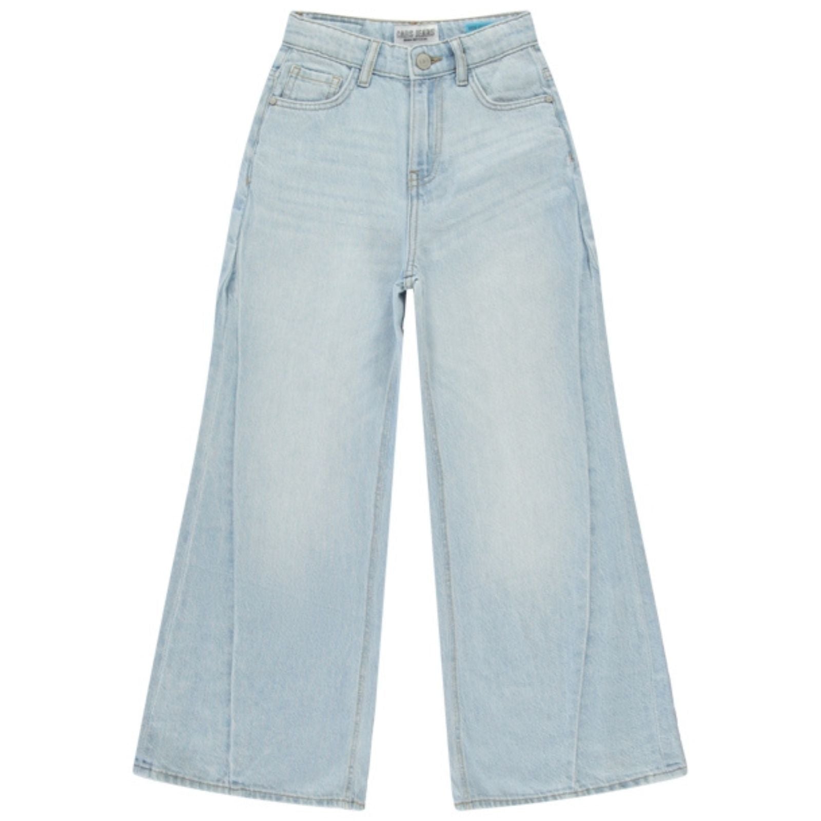 Bleached Used wide fit jeans Dyara - Capuchon Fashion