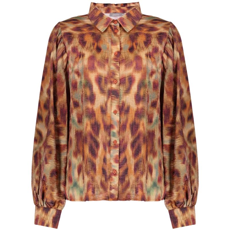 Multicolor geprinte blouse 53656