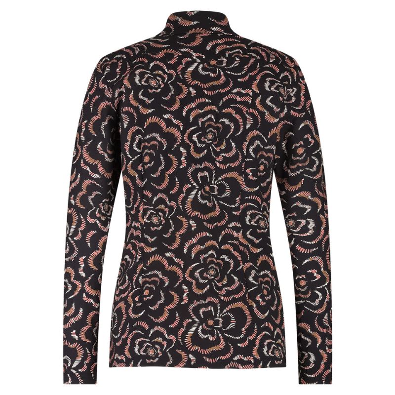 Espresso geprint shirt Poppy marker