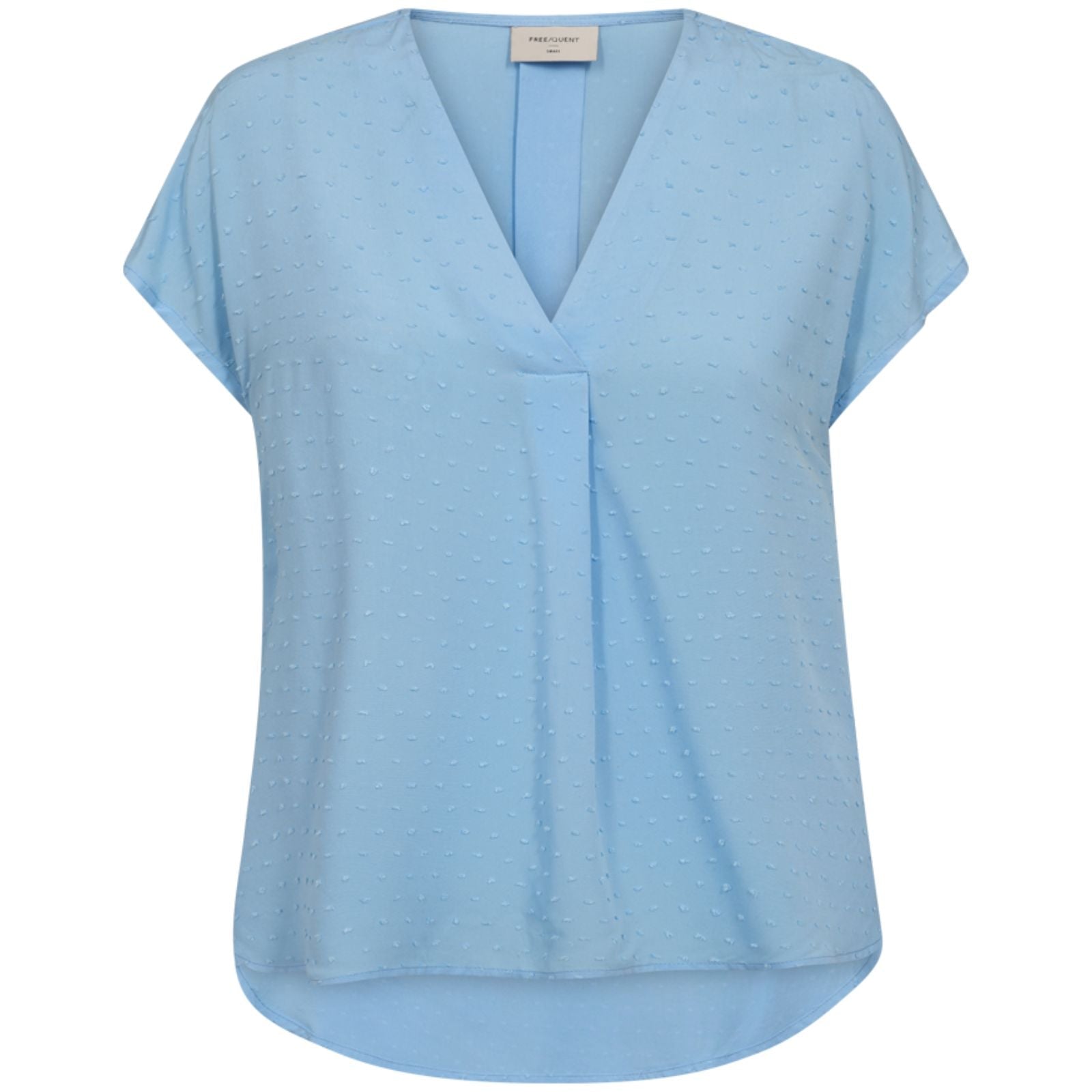 Blue Bell geprinte dobby blouse Kalya - Capuchon Fashion