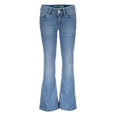 Blue Denim flared jeans 5609 - Capuchon Fashion