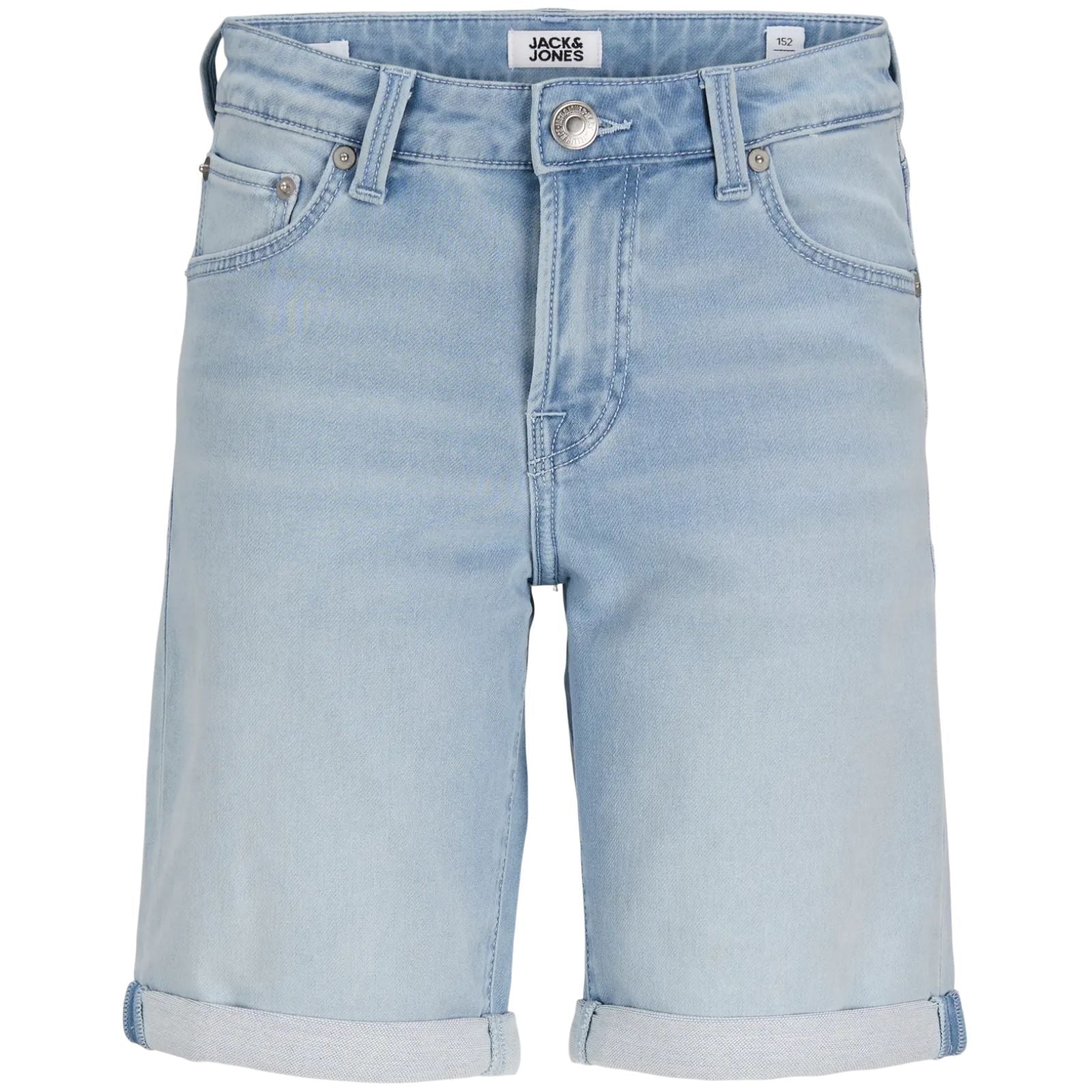 Blue Denim regular denim short Rick Icon - Capuchon Fashion