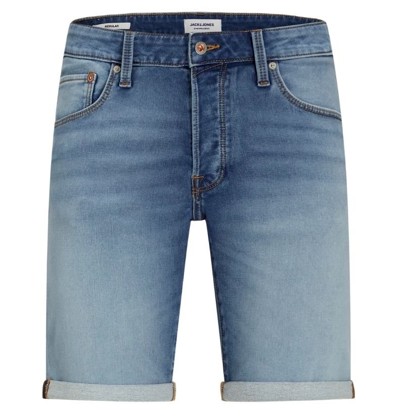 Blue Denim regular fit short Rick Icon - Capuchon Fashion