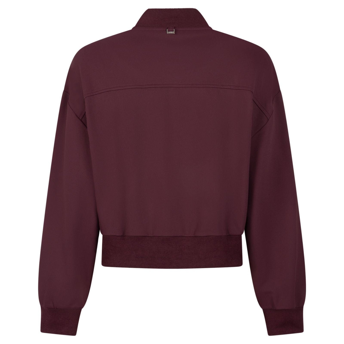 Bordeaux bonded tech travel jacket Ciska - Capuchon Fashion