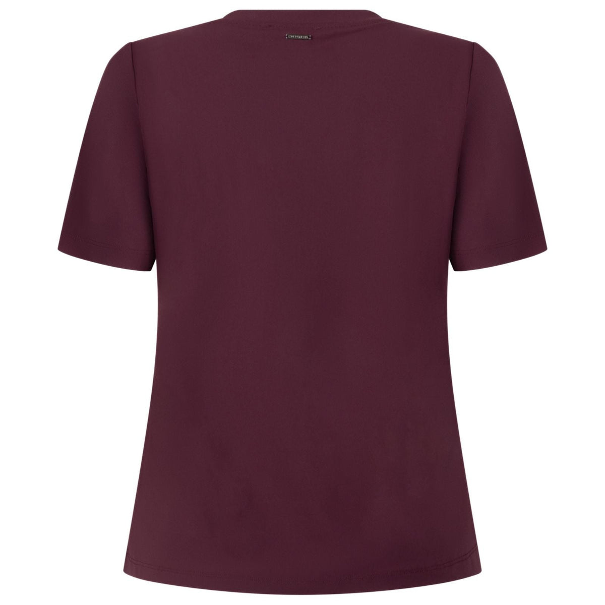 Bordeaux met print travel t-shirt Britt - Capuchon Fashion