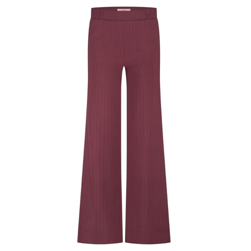 Bordeaux travel broek Luz stripe - Capuchon Fashion