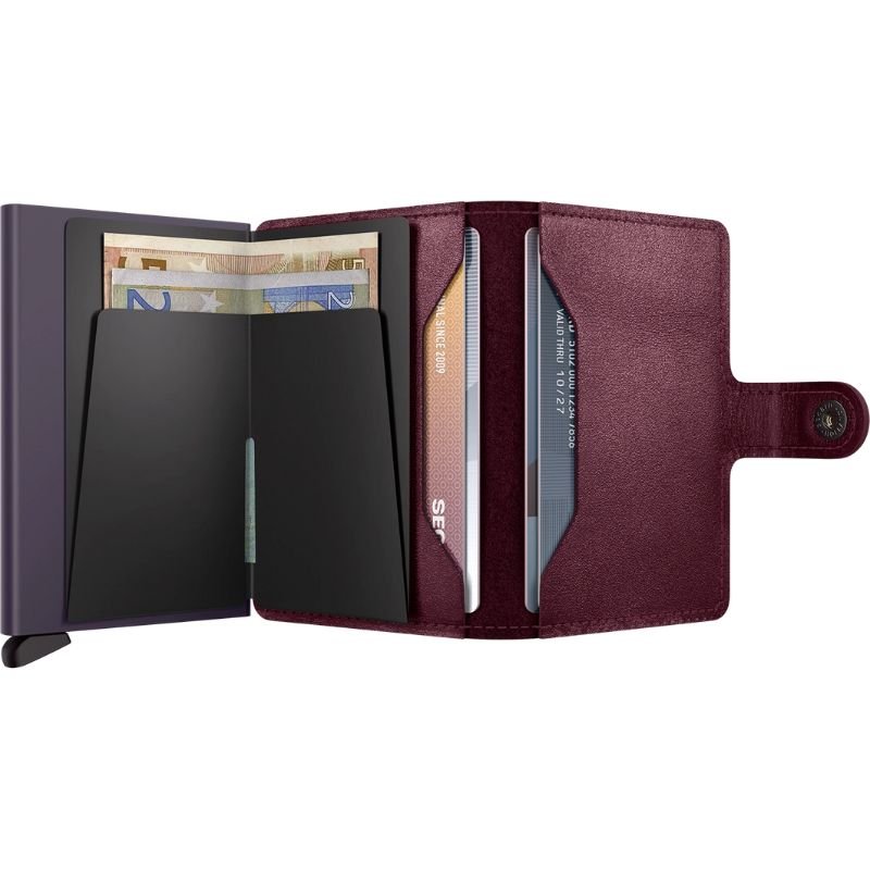Bordeauxrode miniwallet Original Cranberry