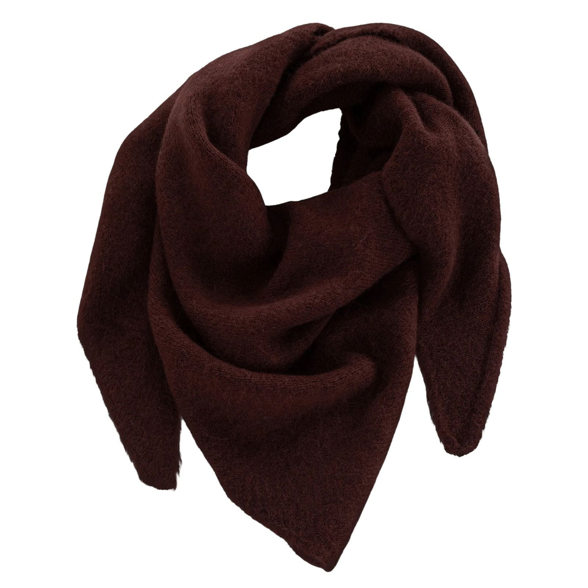 Bordeauxrood solid effen sjaaltje Bandana - Capuchon Fashion