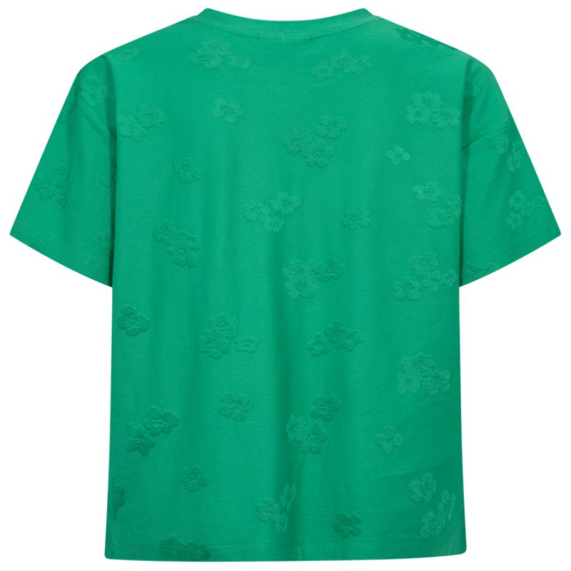 Bright Green boxy shape t-shirt Ziprea - Capuchon Fashion