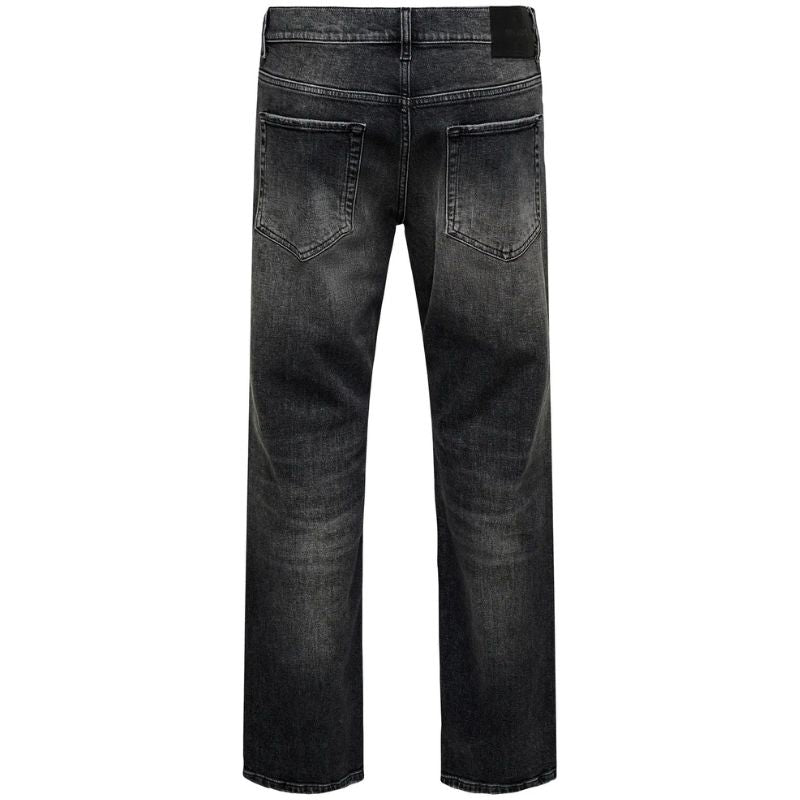 Washed Black jeans Edge