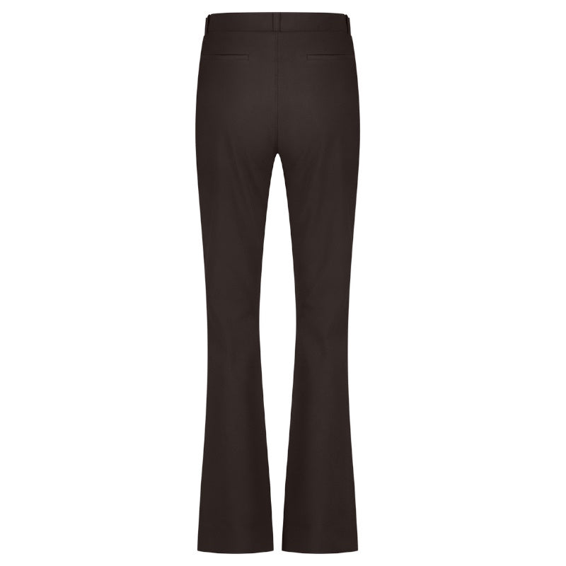 Espresso broek Flair bonded