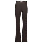 Espresso broek Flair bonded