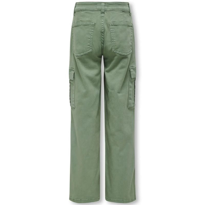 Lichtgroene cargo broek Yarrow
