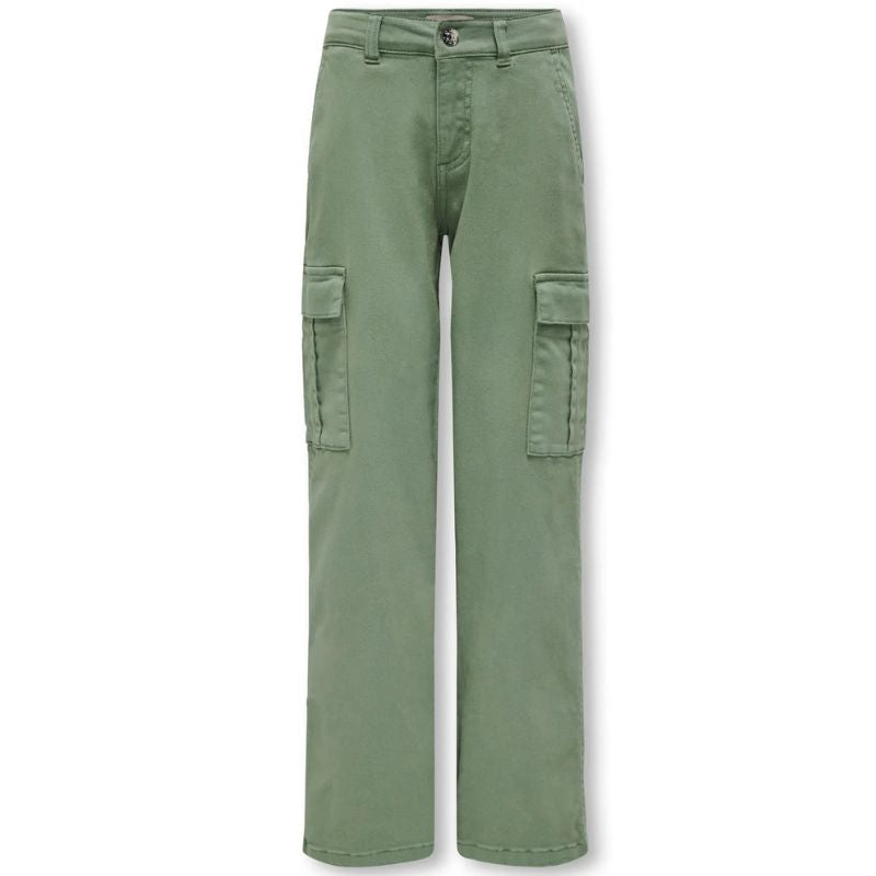 Lichtgroene cargo broek Yarrow