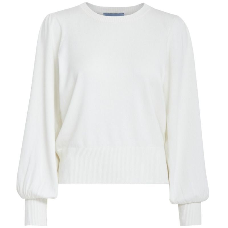 Broken White long sleeve pullover Liva - Capuchon Fashion